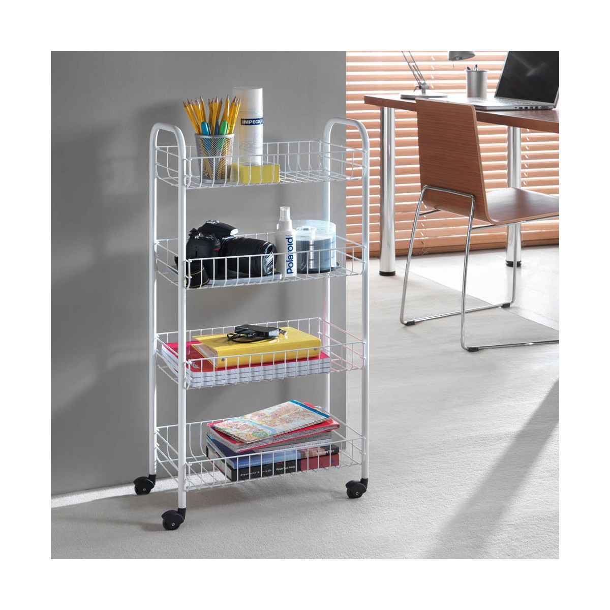 Universalvogn Metaltex (41 x 23 x 84 cm)
